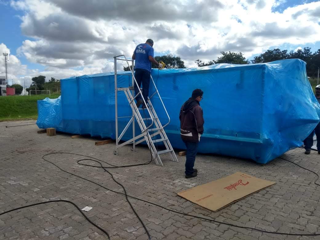 Tipos de embalagem para exportação de máquinas e equipamentos